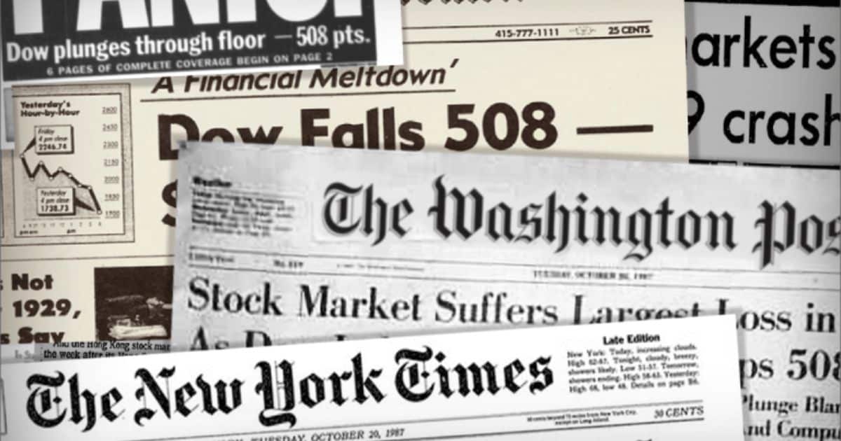 What Happened When The Stock Market Crashed In October 1929?
