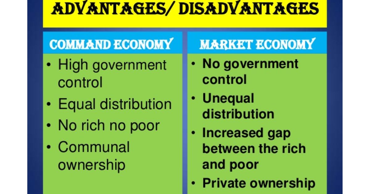 What Are The Advantages And Disadvantages Of A Market Economy